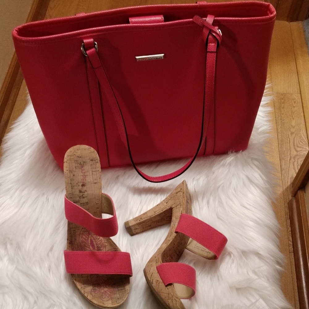 Barbie Pink 5" Xappeal Platform Strappy Heels